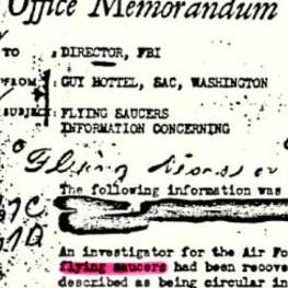 FBI, UFO i katastrofa, której nie było...