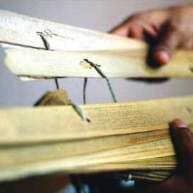 Liście Nadi, których kopię znaleziono u podnóża Pirenejów w katarskiej twierdzy Montsegur